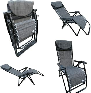 Amaze Folding Zero Gravity Recliner Push Back Easy Relax Portable Outdoor Indoor Sea Beach Swimming Pool Garden Farm House... Price In India