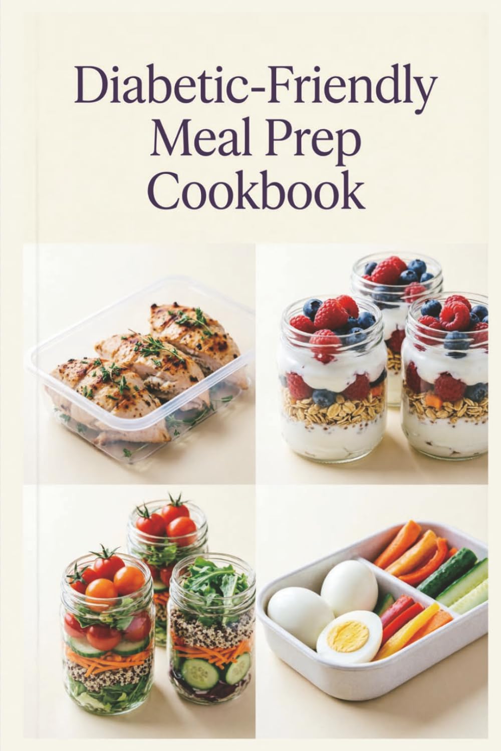 Diabetic-Friendly Meal Prep Cookbook: Prep-Ahead Breakfasts, Lunches, and Dinners for Balanced Blood Sugar, Steady Energy, and Wholesome Everyday Meals (Diabetic Friendly Cookbook)