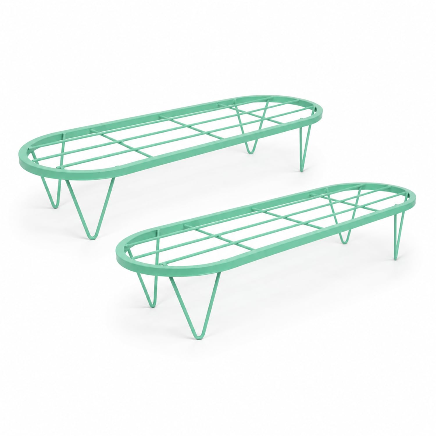 BonKaso Metal Plant Stands - 4 Pack, Outdoor & Indoor -14