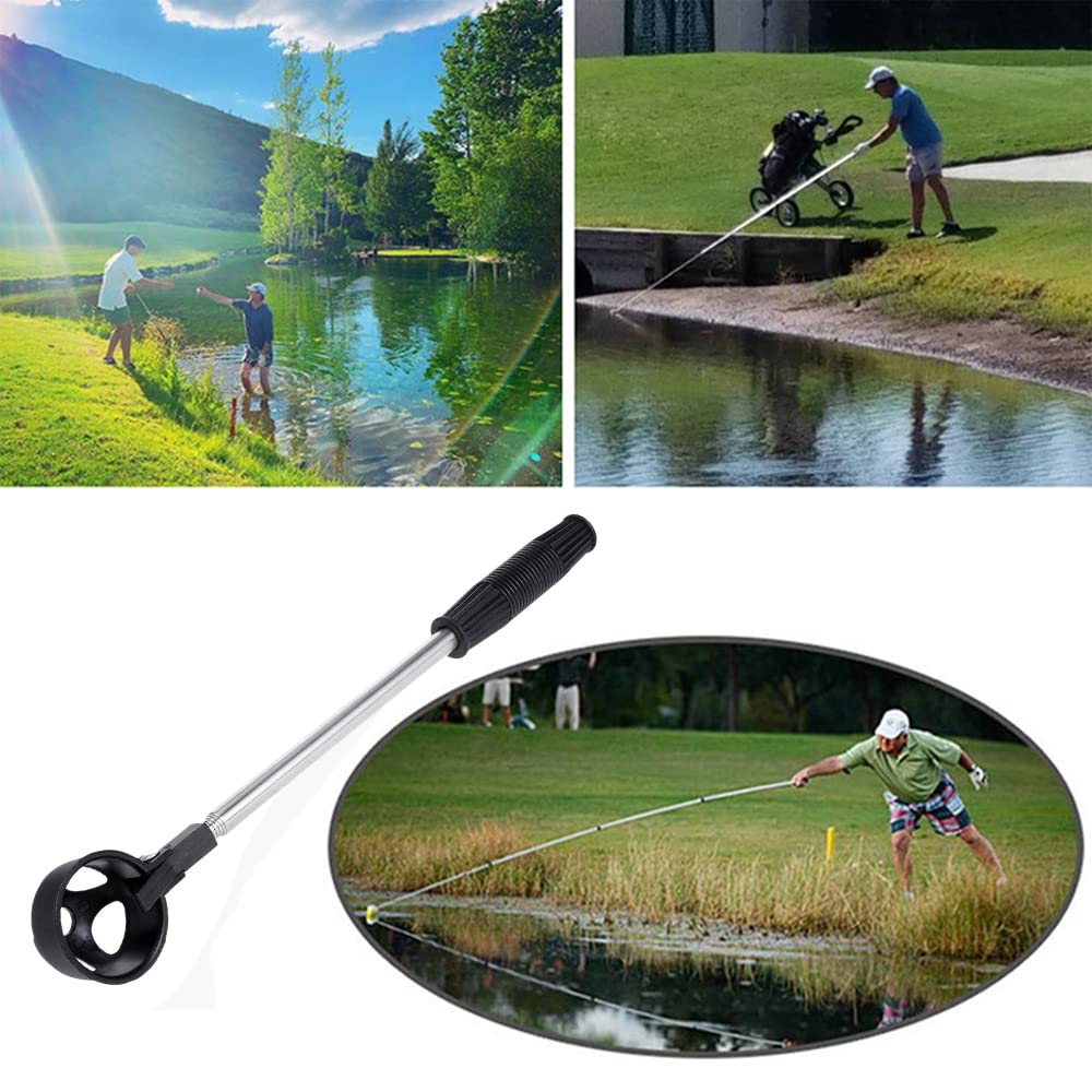 Amazon | SURIEEN ゴルフボールピッカー 伸縮式 ゴルフボール回収器