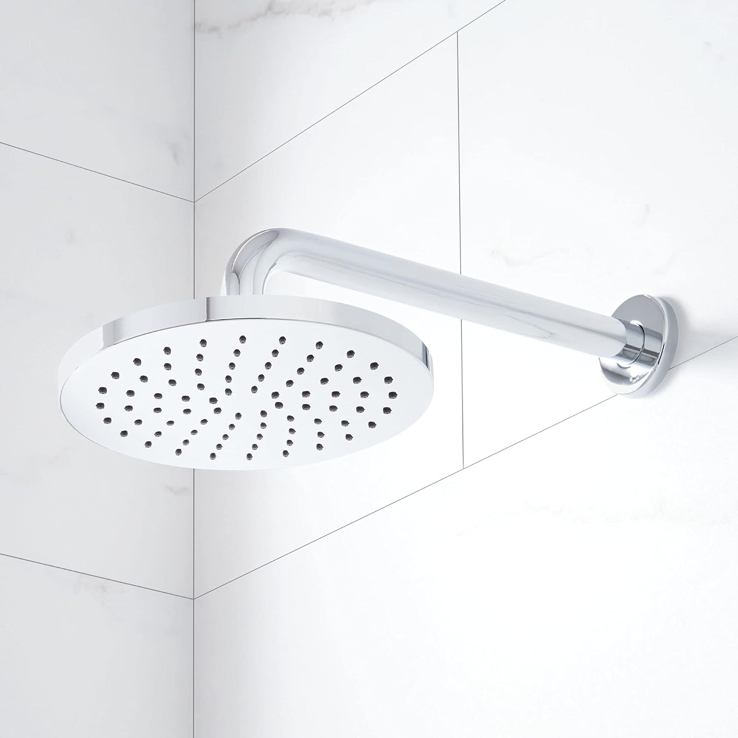 Signature Hardware 476230 Lentz Pressure Balanced Shower System with Shower Head, Shower Arm, Valve Trim, and Rough-In Valve