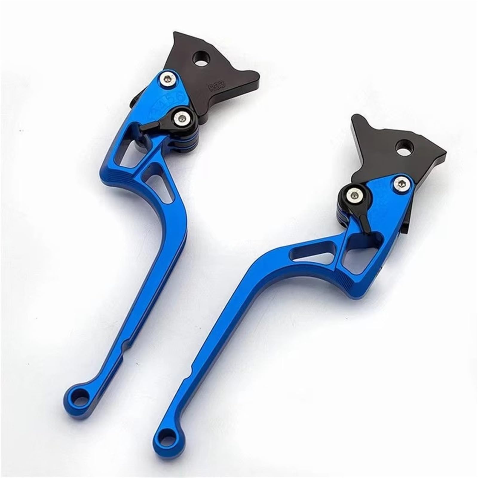 KOEHXJ Brake Clutch Levers CNC Motorcycle Brake Clutch Levers for Royal for Enfield for Himalayan 450 Adjustable Aluminum Lever(Blue 170mm)