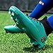 WRY Mens Football Boots Cleats Professional Spikes Soccer Shoes Competition/Training Boy's Sneakers Green