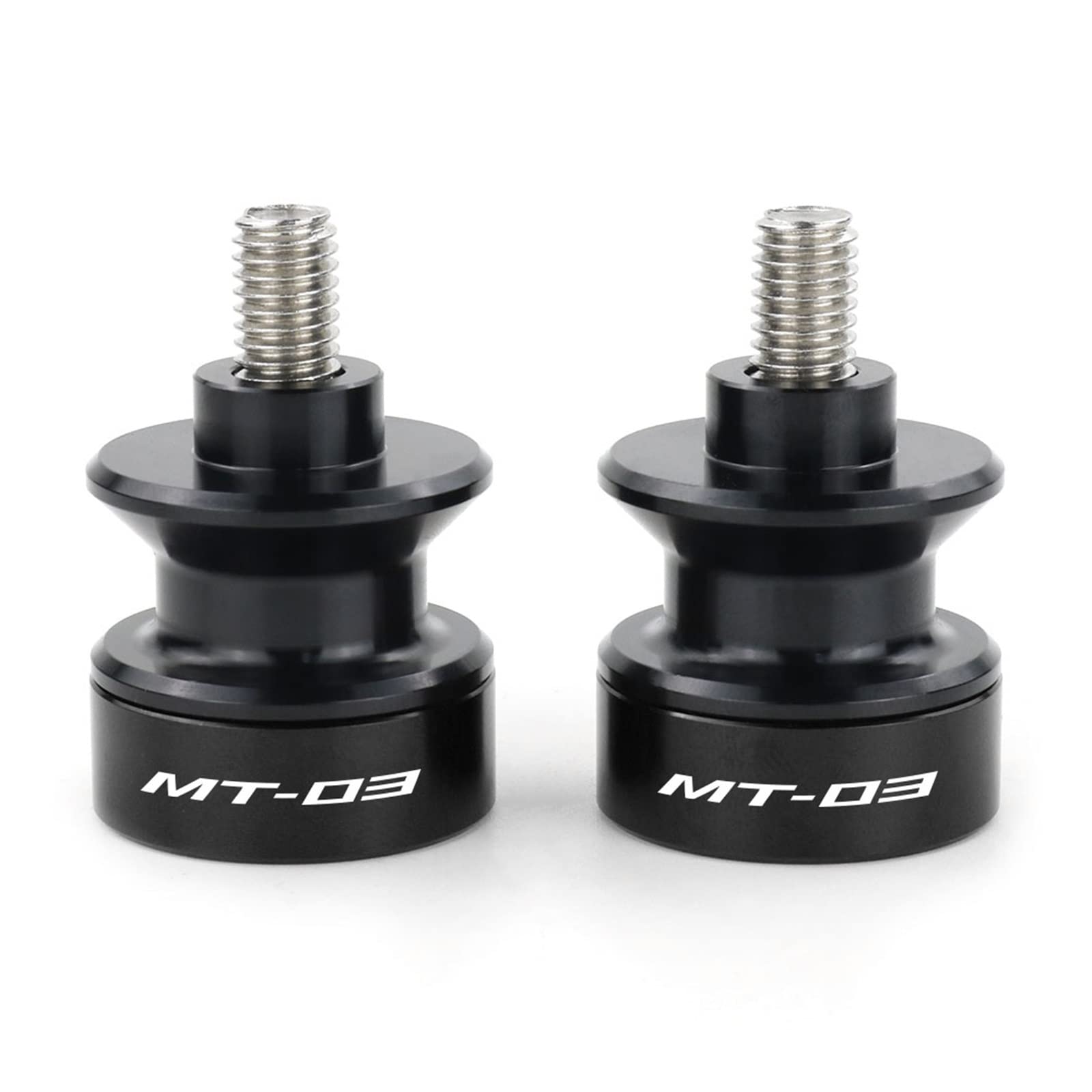 Bobines bras oscillant M6 noir pour Yamaha MT09 MT07 Tracer FJ09 FZ09