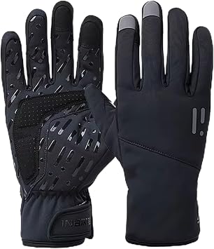 INBIKE Winter Gloves Men Women,30F 3M Thinsulate Thermal Windproof Touch Screen Gloves for Running Cycling Hiking Jogging