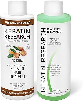 Complex Brazilian Keratin Hair Treatment Professional results Straighten and Smooths Hair (CS 120ml + KT 120ml)