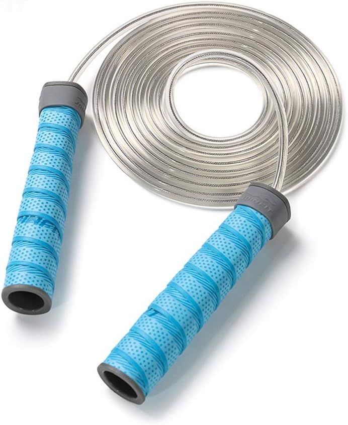 Fitness Men Women Adjustable 3.0M Plastic Jump Rope Bearing Skip Equipment for Home Gym Workout Sports