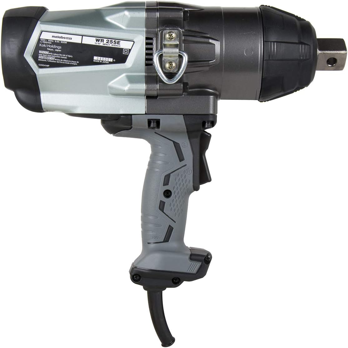 Hot Deals Metabo HPT Impact Wrench, Corded, AC Brushless Motor, 1 Square Drive, Aluminum Housing Body (WR25SE) Super Sale 🛒 Metabo HPT Impact Wrench, Corded, AC Brushless Motor, 1 Square Drive, Aluminum Housing Body (WR25SE)