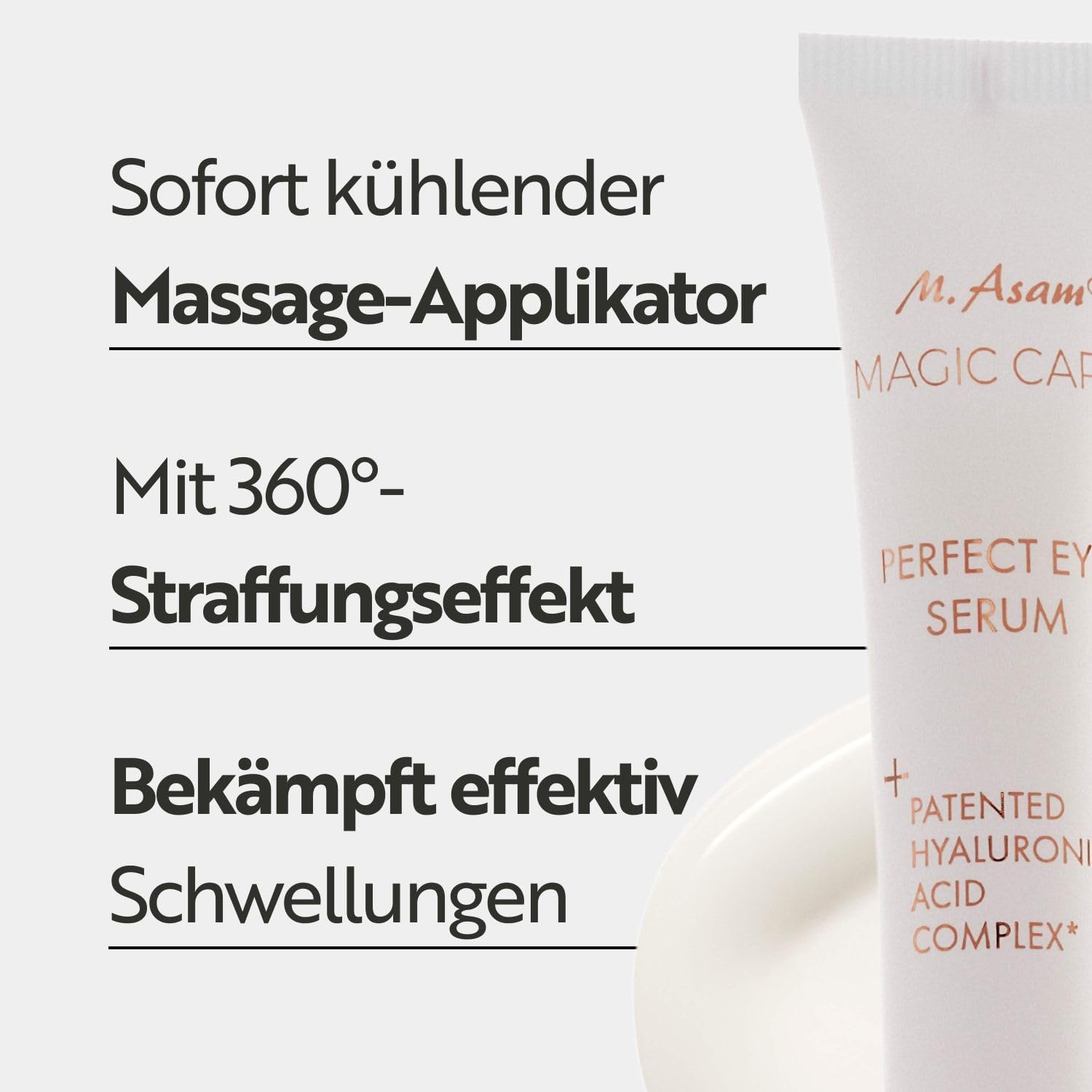 M. Asam MAGIC CARE Geschenkset Perfect Eye Serum 25 ml Perfect Teint 30 ml Anti-Aging Pflege für Frauen