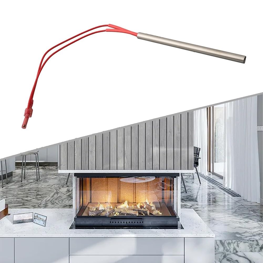 Kit de encendido brillante para estufas de pellets Nemaxx P6, P9 y P12 para combustión eficiente de pellets en estufas, 230 V/300 W, longitud 150 mm