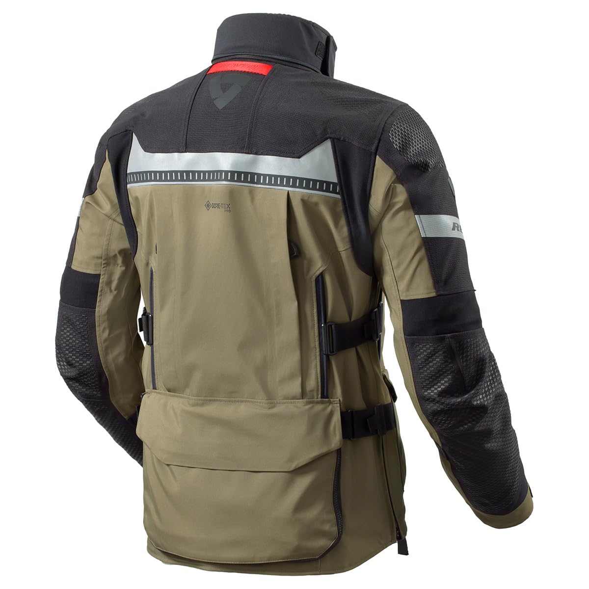 Revit Dominator 3 GTX Motocyklowa kurtka tekstylna, ciemnozielony/czarny, S