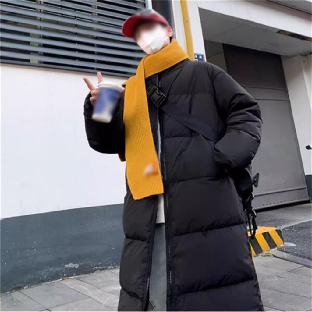 VIDI Korean Version Of Lovers Coat Men's Winter Thick Warm Brand In The Long Down Jacket