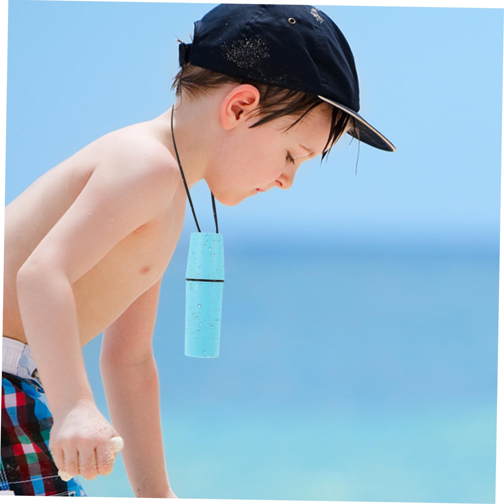 Lot de 2 boîtes de rangement flottantes étanches en plastique pour la plage, le surf et le canoë pour l'argent clés et petits objets