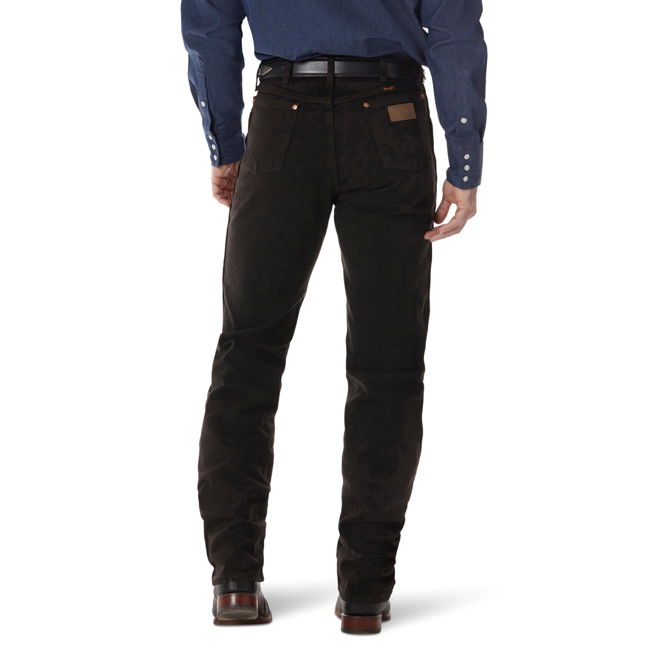 Wrangler Herren Rugged Wear Classic Fit Jeans, Schwarz, 38W / 34L – Ansicht 3