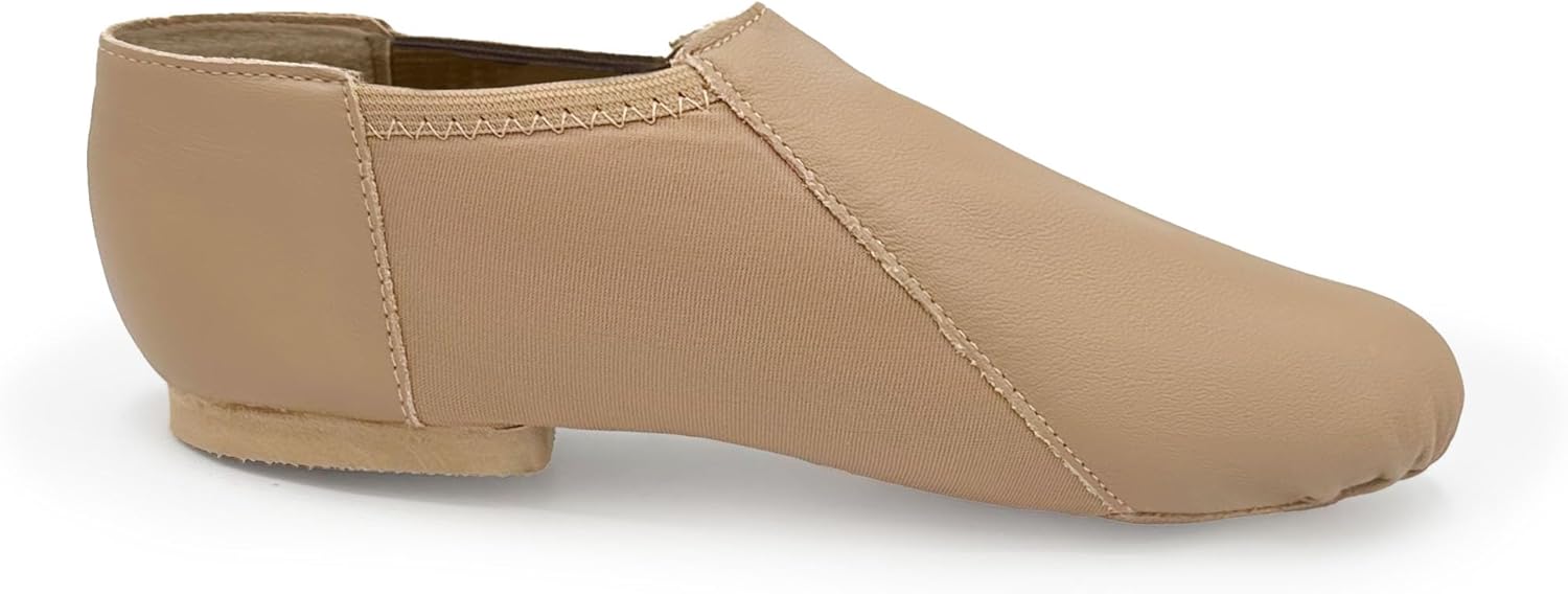 Jazz Leather Shoes with Rubber Soles, Low Profile, Split Sole, JZ45 Janus