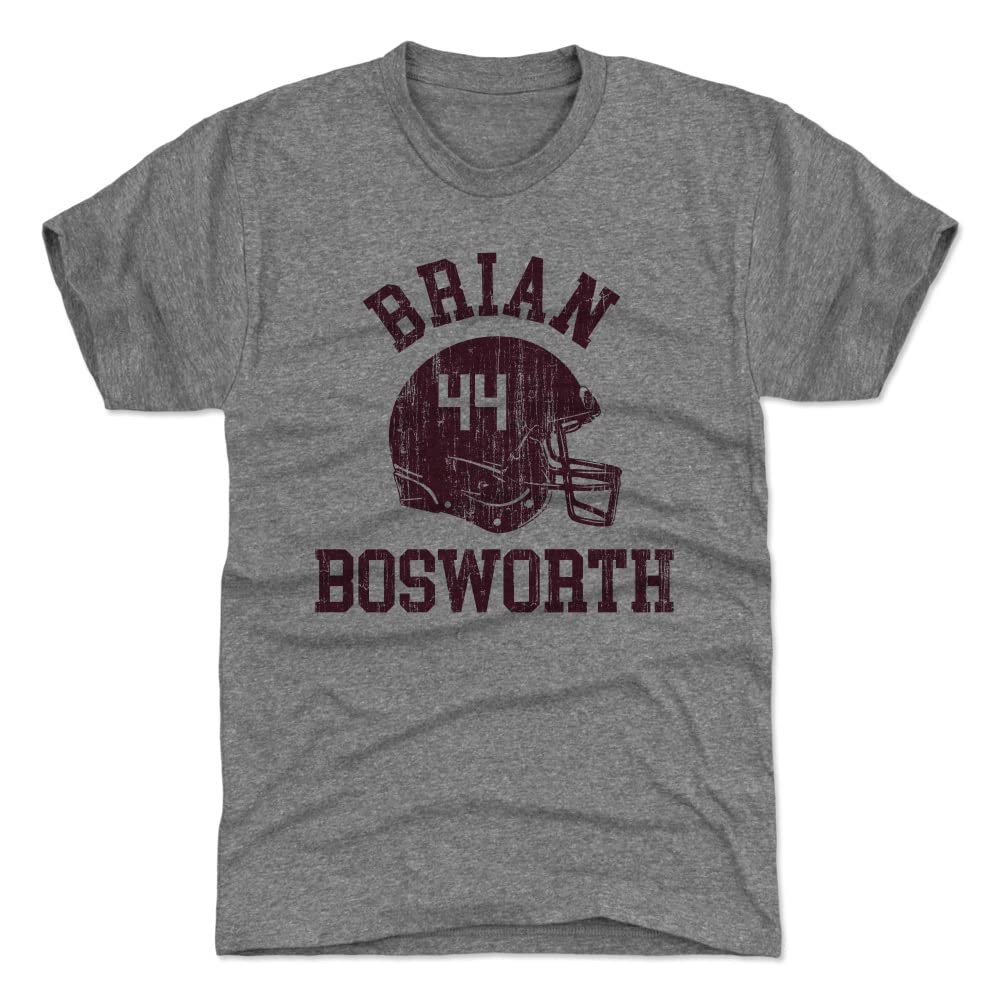 500 LEVEL Brian Bosworth Men's T-Shirt - Brian Bosworth Oklahoma Helmet Font