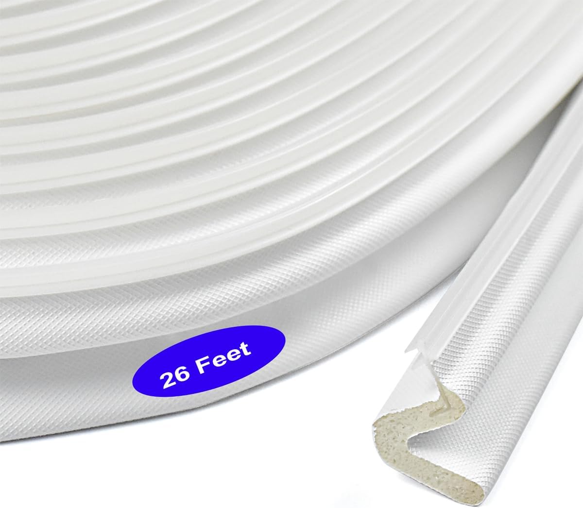 Weather Stripping Door Seal, V Shaped Q Foam Kerf Weather Strip