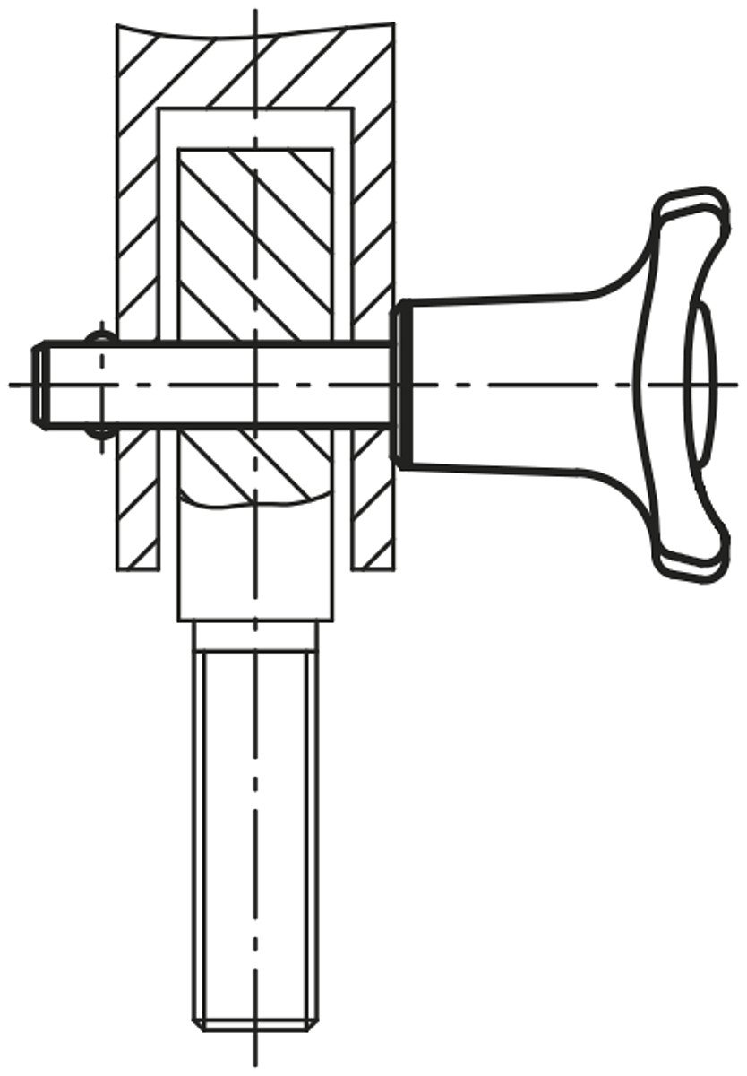 Tilt Ball Diameter 8 mm Length Locking Pin Shape A THERMOPLASTIC Self-Locking 20 mm (1), k0363.3808020 - Image 3