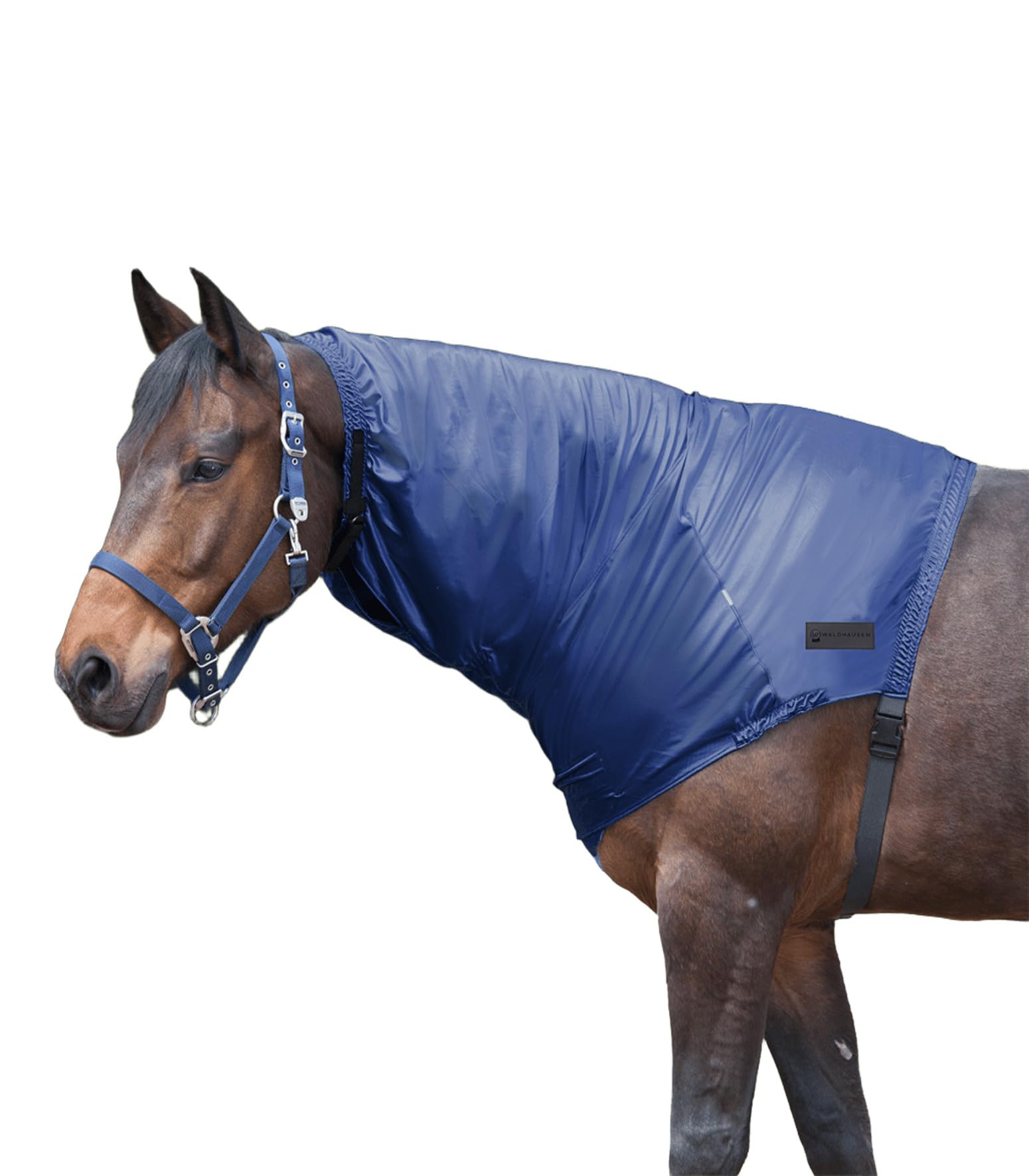 Cobertura para eczemas del cuello del caballo de Waldhausen, azul oscuro, Pony