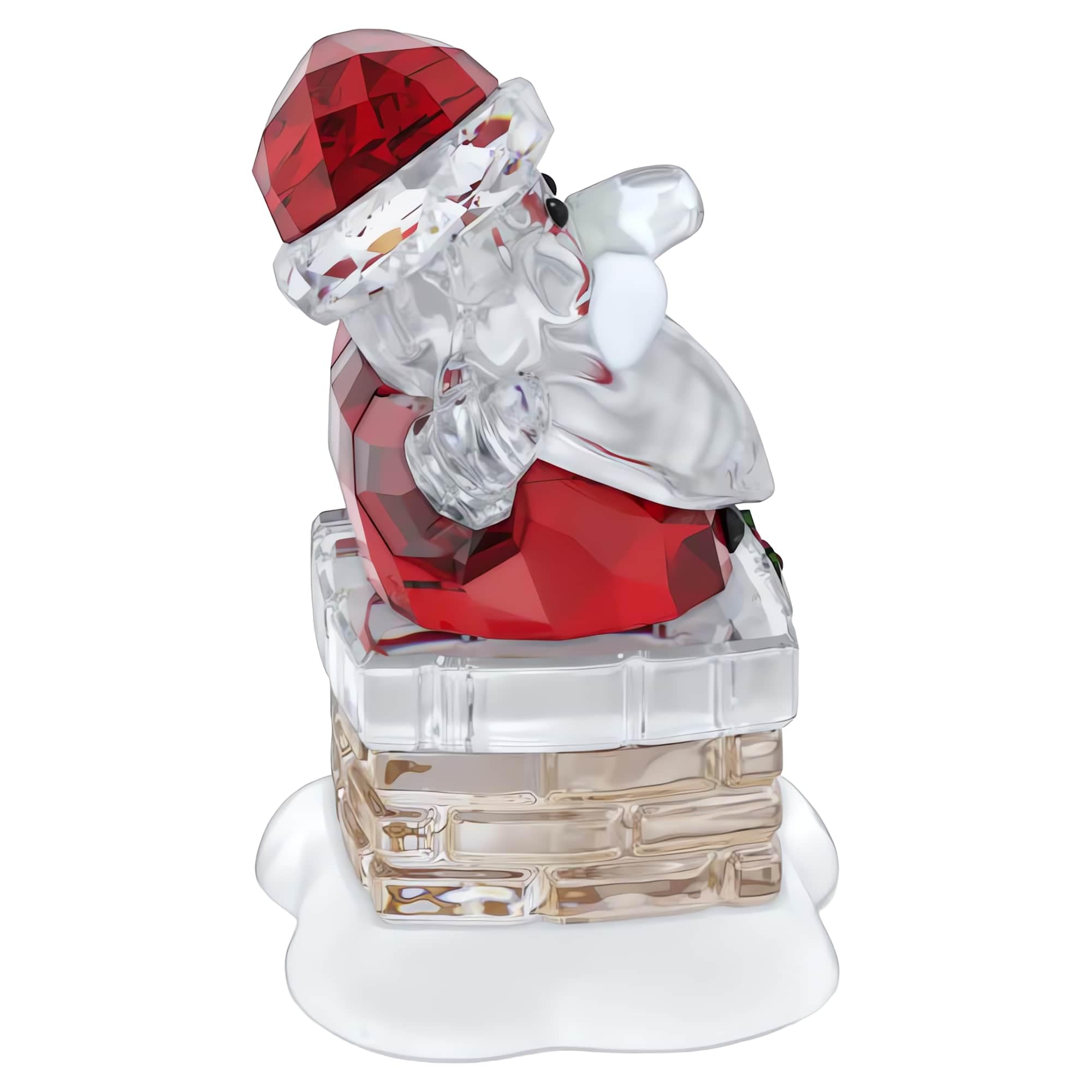Amazon.com: Swarovski Holiday Cheers Santa Claus and Chimney