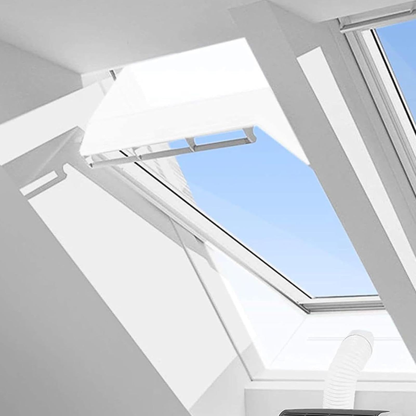 Kit Finestra per Condizionatore Portatile Blocco Isolante HVAC Mobile | Kit Tenuta Sfogo Aria Condizionata Per Casa Appartamento Camera da Dormitorio Ufficio Soggiorno