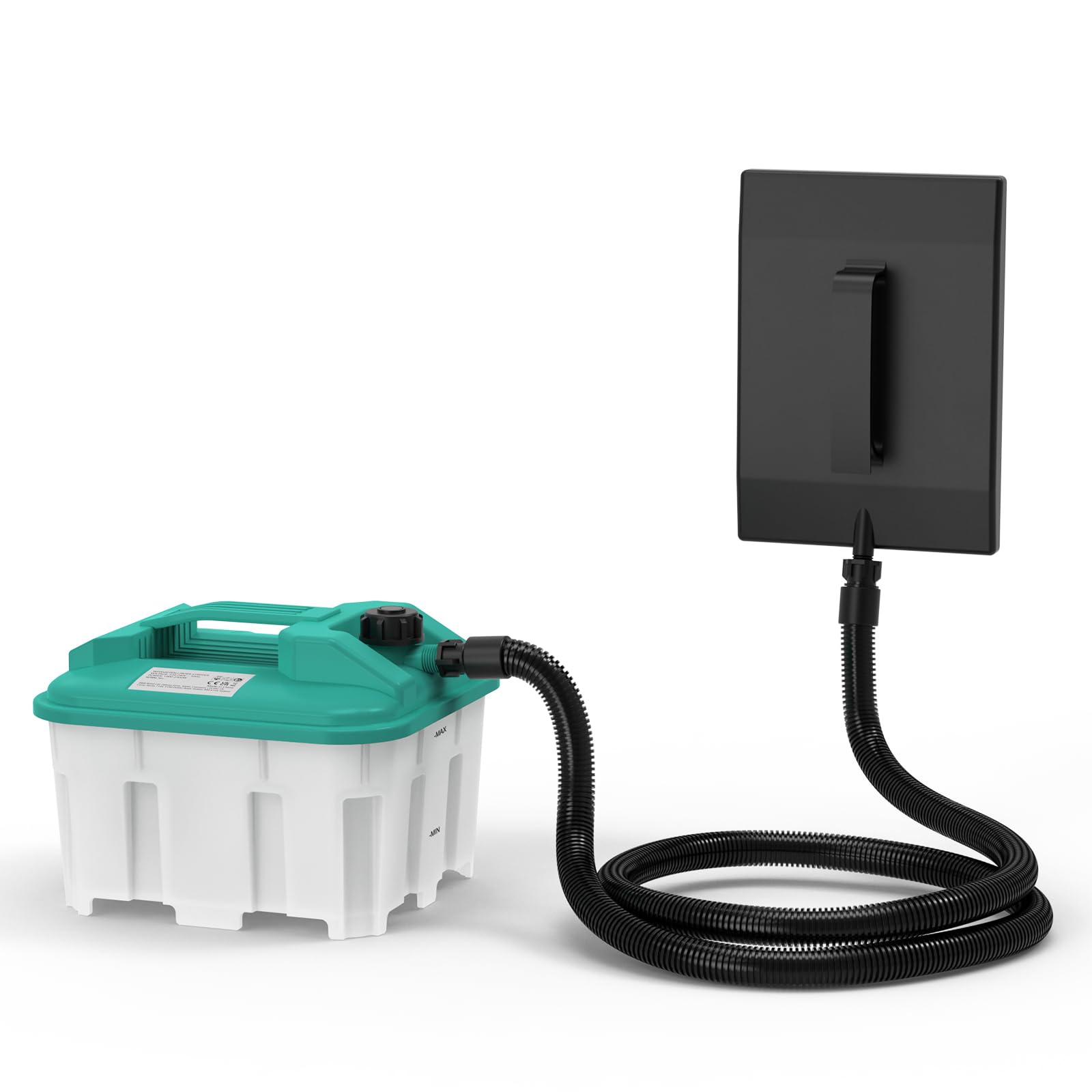 2300W Décolleuse Papier Peint, VLOXO Décolleur Papier Peint avec Réservoir 4,5L, Spatule et Autonomie 70 min, Décapeur pour Vinyle, Peinture, Plusieurs Couches et Murs Texturés