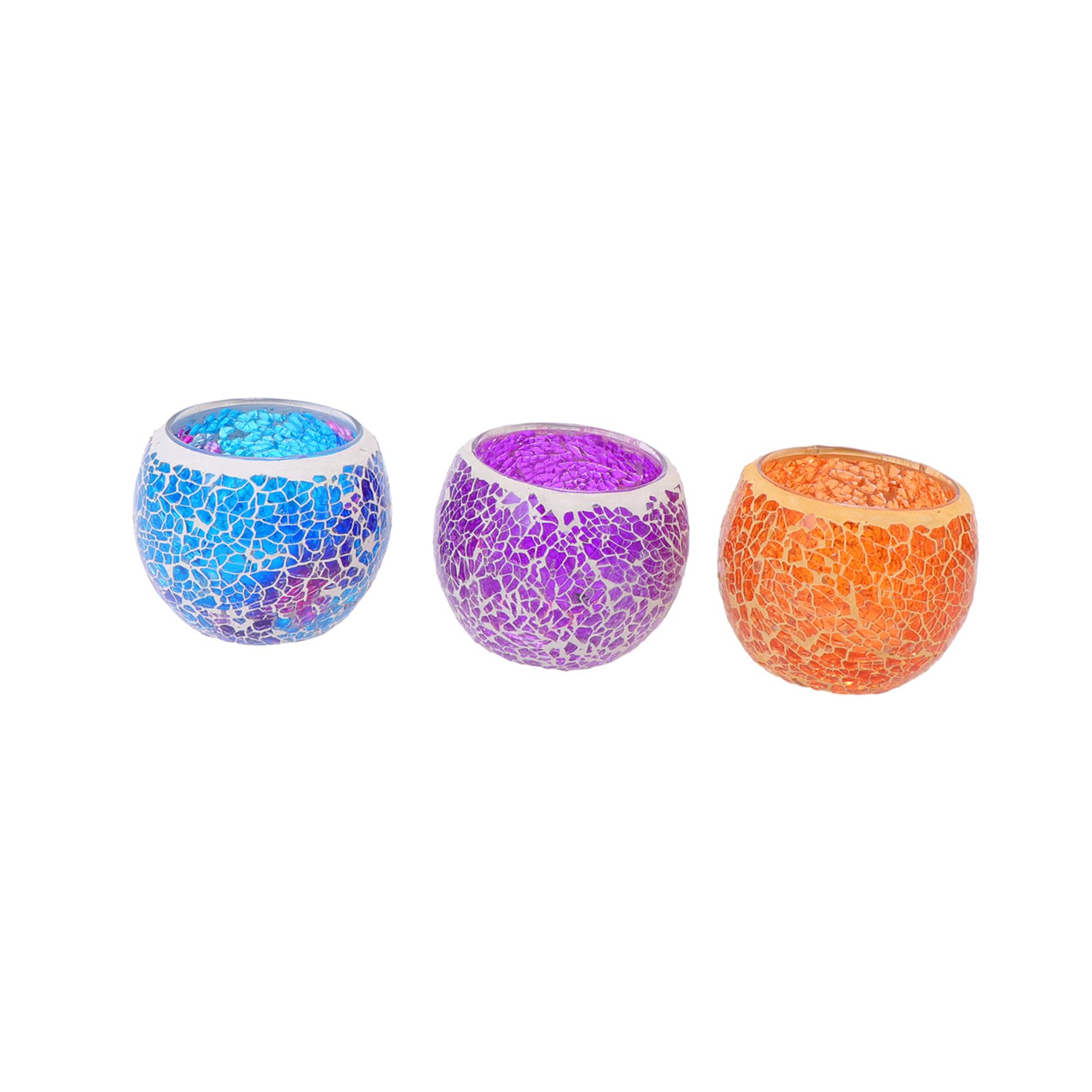 Amosfun 3stücke Kerzenhalter aus Glas für Tischdeko Duftkerzenhalter Vintage-stil Wiederverwendbar für Zuhause Partys und Hochzeiten
