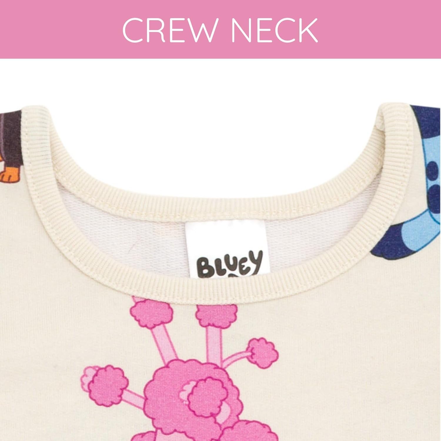 Bluey Character Print Girls Dress Infants to Big Kids - Image 6