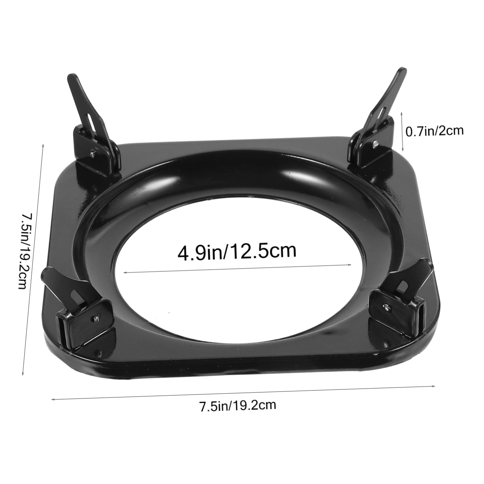 KICHOUSE 1Pc Energy Saving Wok Holder Non Slip Pot Rack for Gas Stove Fire Stove Cover Kitchen Cooking Accessory for Efficient Heat Distribution