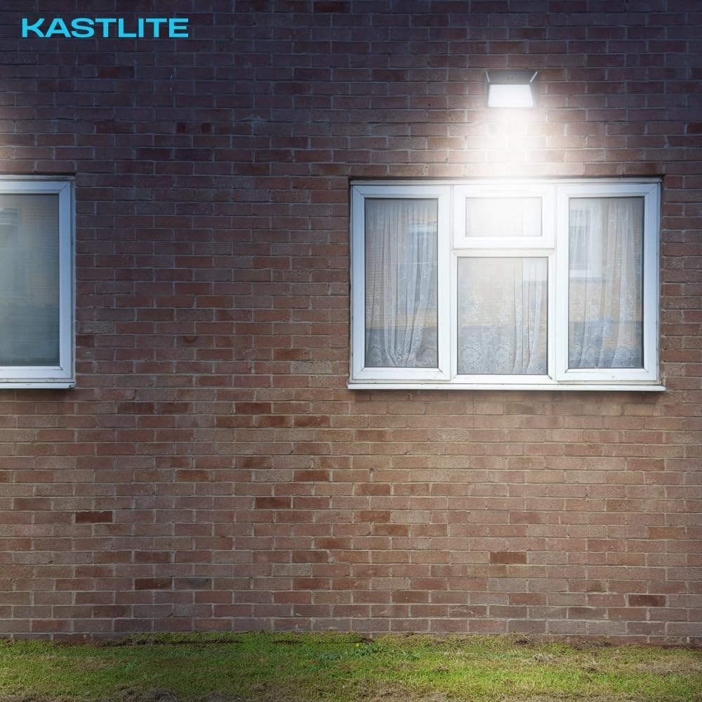 KASTLITE 28W LED Outdoor Commercial High Output Refractor Wall Pack Light with Photocell Sensor, 3500 Lumens 4000K Dusk to Dawn Wallpack Fixture | Porch Garage Parking Lot Warehouse Lighting, Bronze