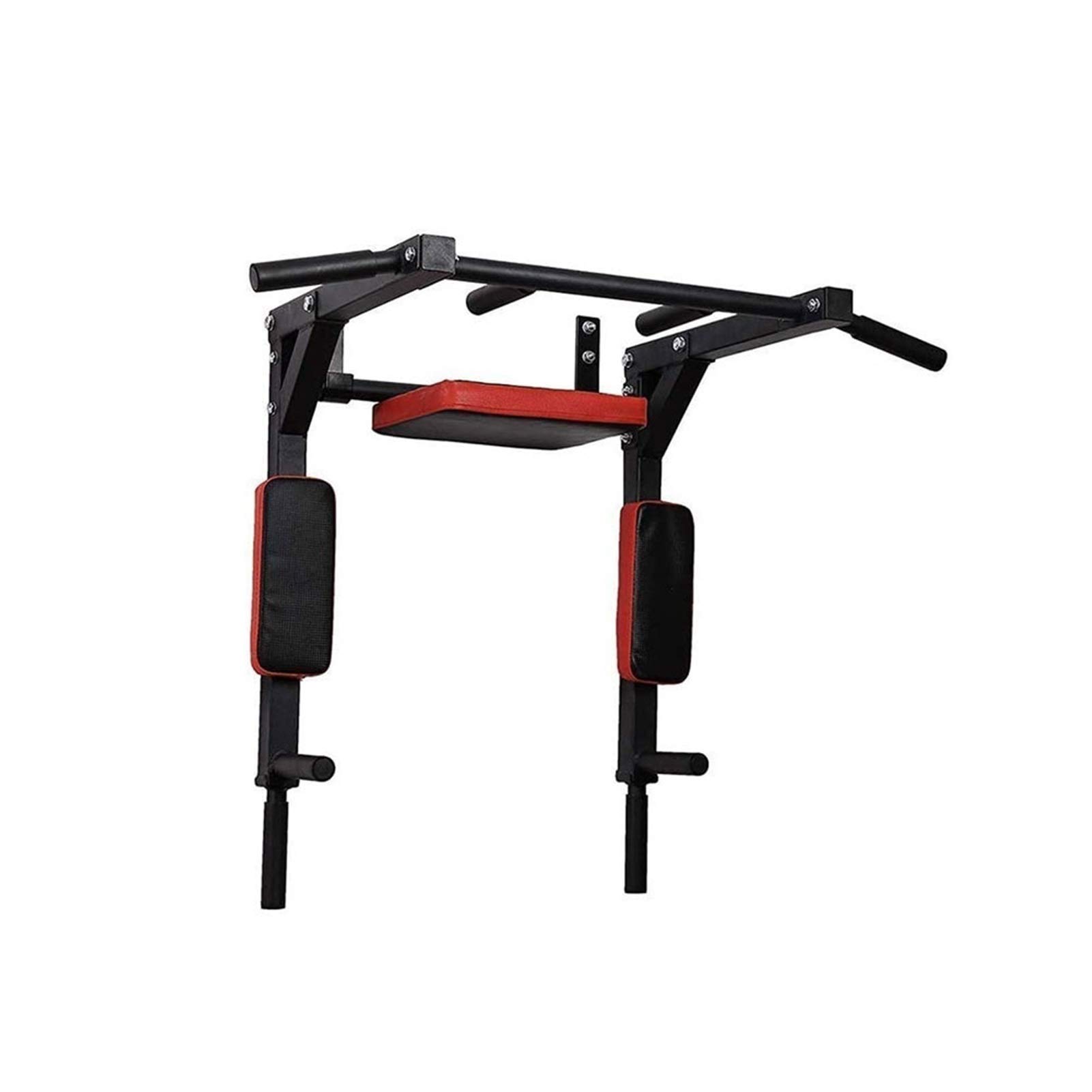 Multifunctional Wall Mounted Pull Up Bar Chin Up bar Dip Station for Indoor Home Gym Workout Power Tower