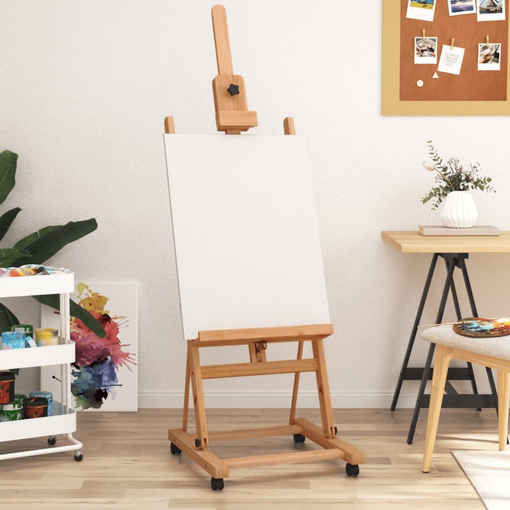 Staffelei 55x53,5x178 cm Massivholz Buche,Bürobedarf,Präsentationsbedarf,Flipcharts,10.16 kg-30223