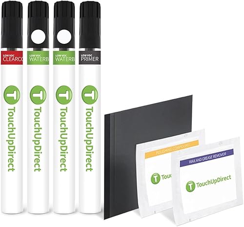 Vista 34 de TouchUpDirect WA926L/59 Quicksilver Metallic Compatible con GMC Exact Match - Aerosol de pintura de retoque - Kit esencial Quicksilver Metálico