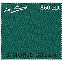 Iwan Simonis 860HR Pool Table Cloth Simonis Green, 8 ft Oversized