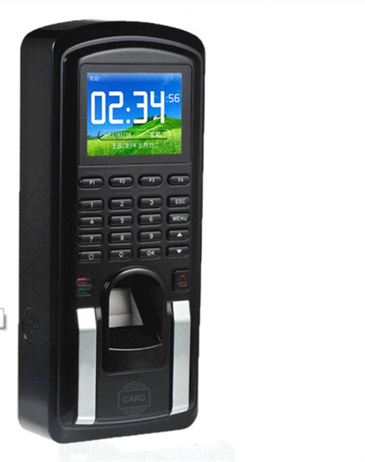 Control Horario Empleados, M-F151 Contraseña de huellas dactilares Swipe Time Asistencia Acceso Control de acceso All-in-One Machine
