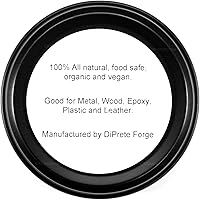 Vista 8 de Cera mimada – (2.0 onzas) – Protección de cuchillo de vanguardia – para acero, madera, epoxi, plástico y cuero – 100% orgánica y segura