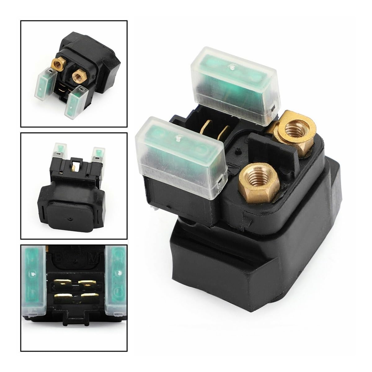 Starter Relay Solenoid Switch Starter Solenoid Relay for 12V Professional Motor for Car Auto