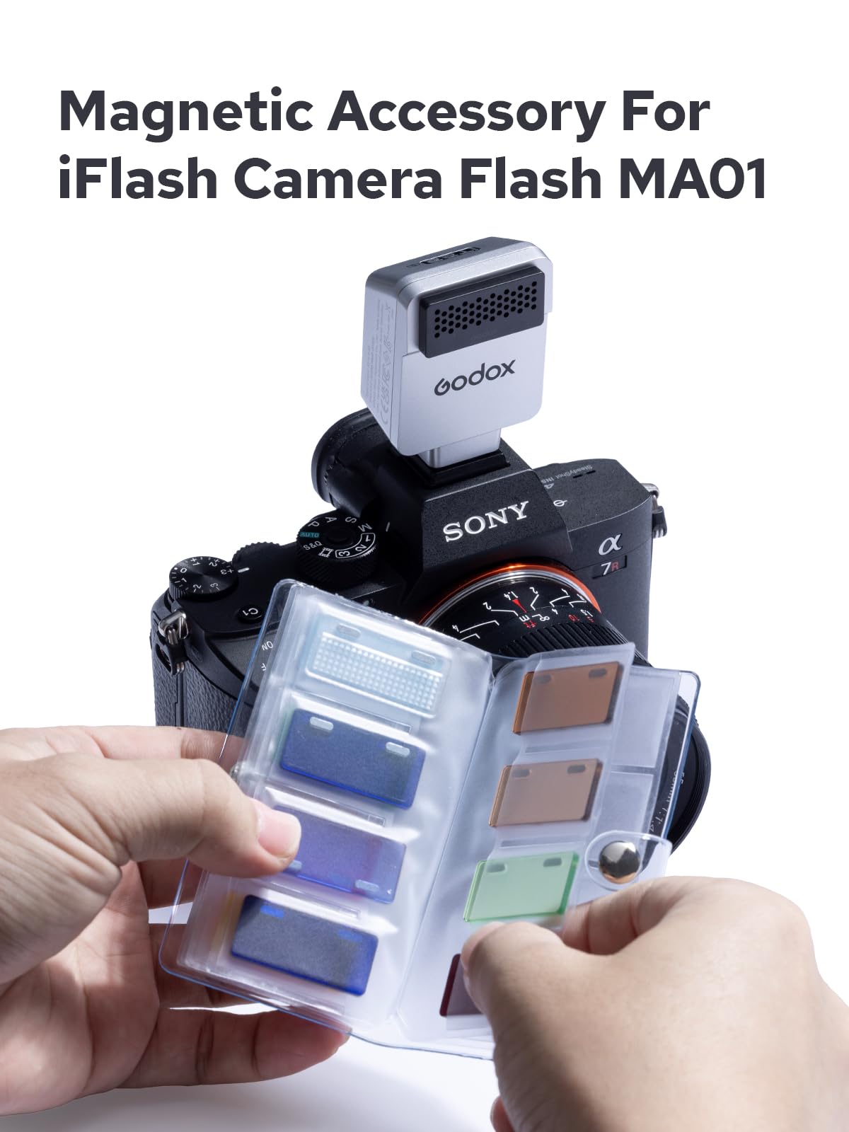 Amazon | Godox MA01 磁気アタッチメント、ハニカムグリッド