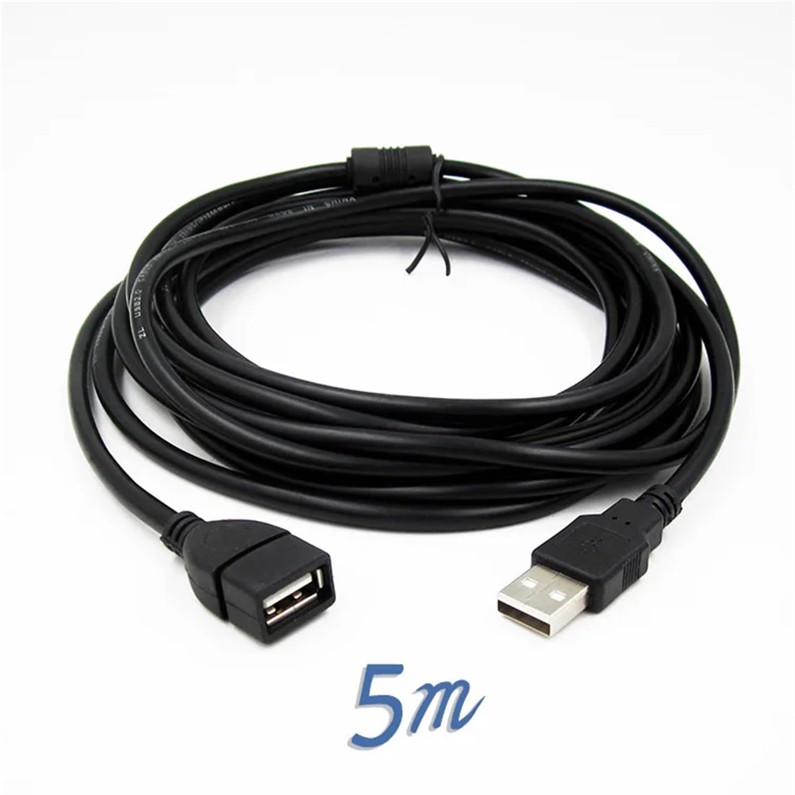 BIVOO USB-Verlängerungskabel, Stecker auf Buchse, AM/AF-Adapterkabel, Kupferkern, USB2.0-Datenverlängerungskabel, 1,5 m, 3 Meter, 5 m(5m)