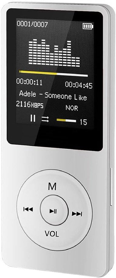 GXOK Fashion Portable MP3 MP4 Player LCD Screen FM Radio, Video Player Games Movie