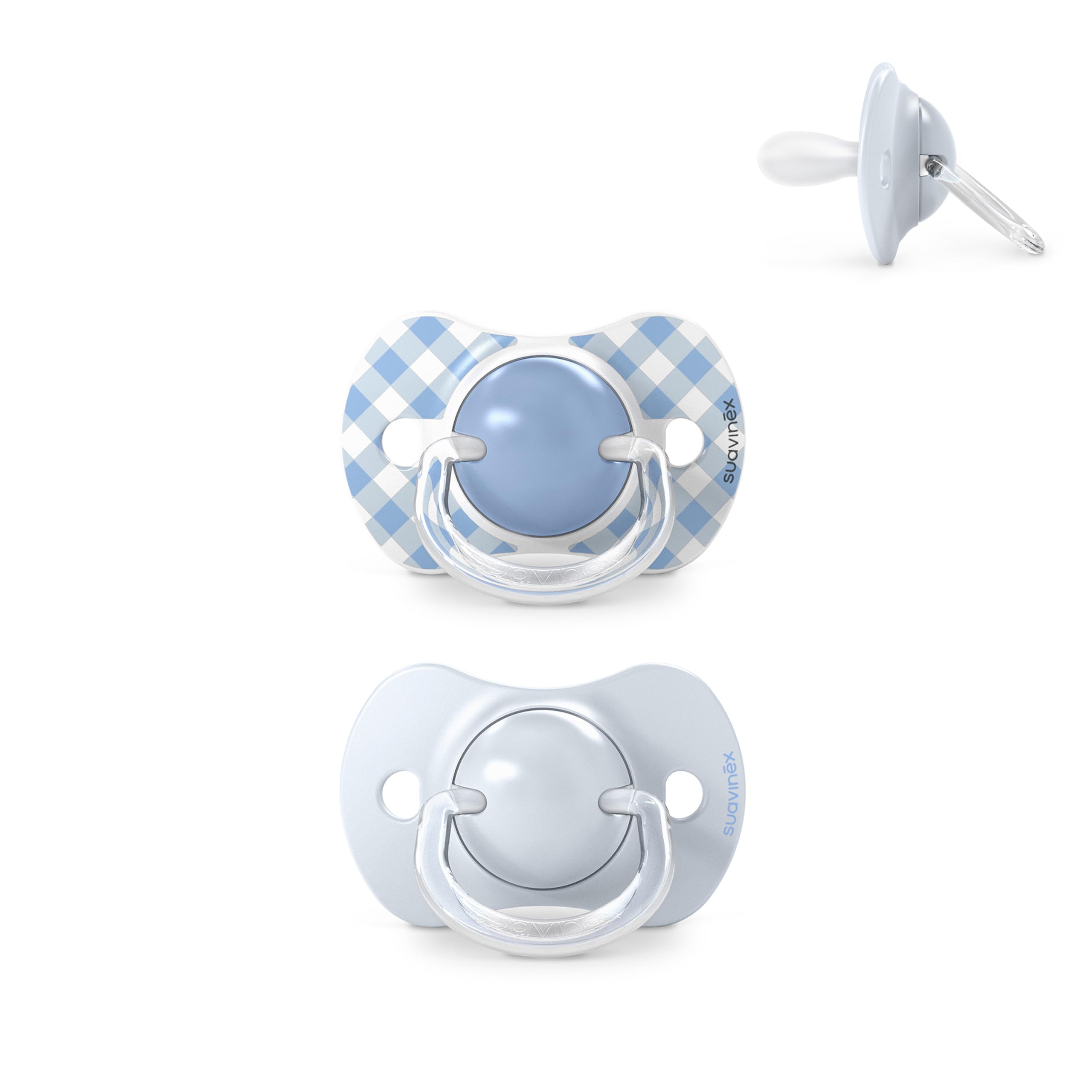 Suavinex, Pack de 2 Chupetes para Bebés 0/6 Meses y Recién Nacidos, con Tetina Fisiológica de Silicona SX Pro Simétrica, Plana y Flexible, Respeta el Desarrollo Bucodental, Birdies Verde — view 34