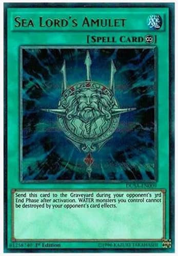 yugioh - Amuleto del Señor del Mar DUSA-EN009 Ultra Raro 1 Edición - Saga Duelista disponible en Yaxa El Salvador