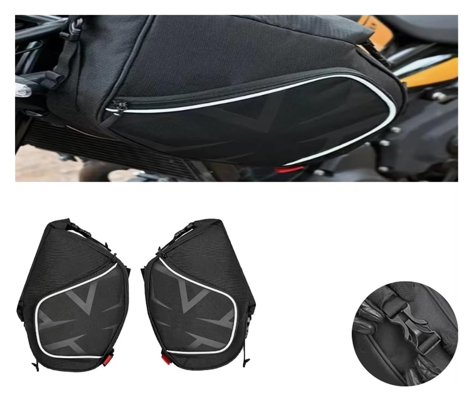 Moto Paraurti Borsa per H&imalayan450 2024 Borsa da Sella Interna Impermeabile per Moto