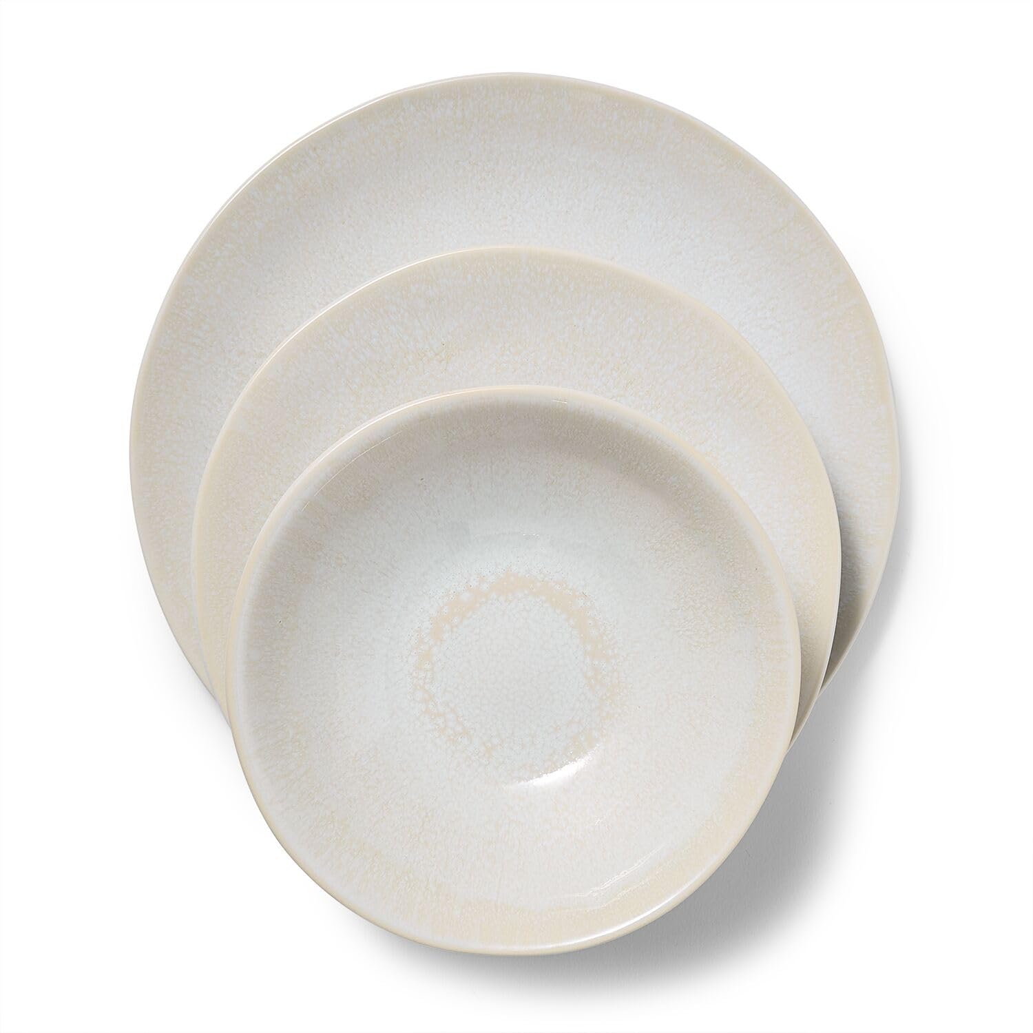 Amazon.com | Sur La Table Cloud Stoneware Dinnerware Set – 12