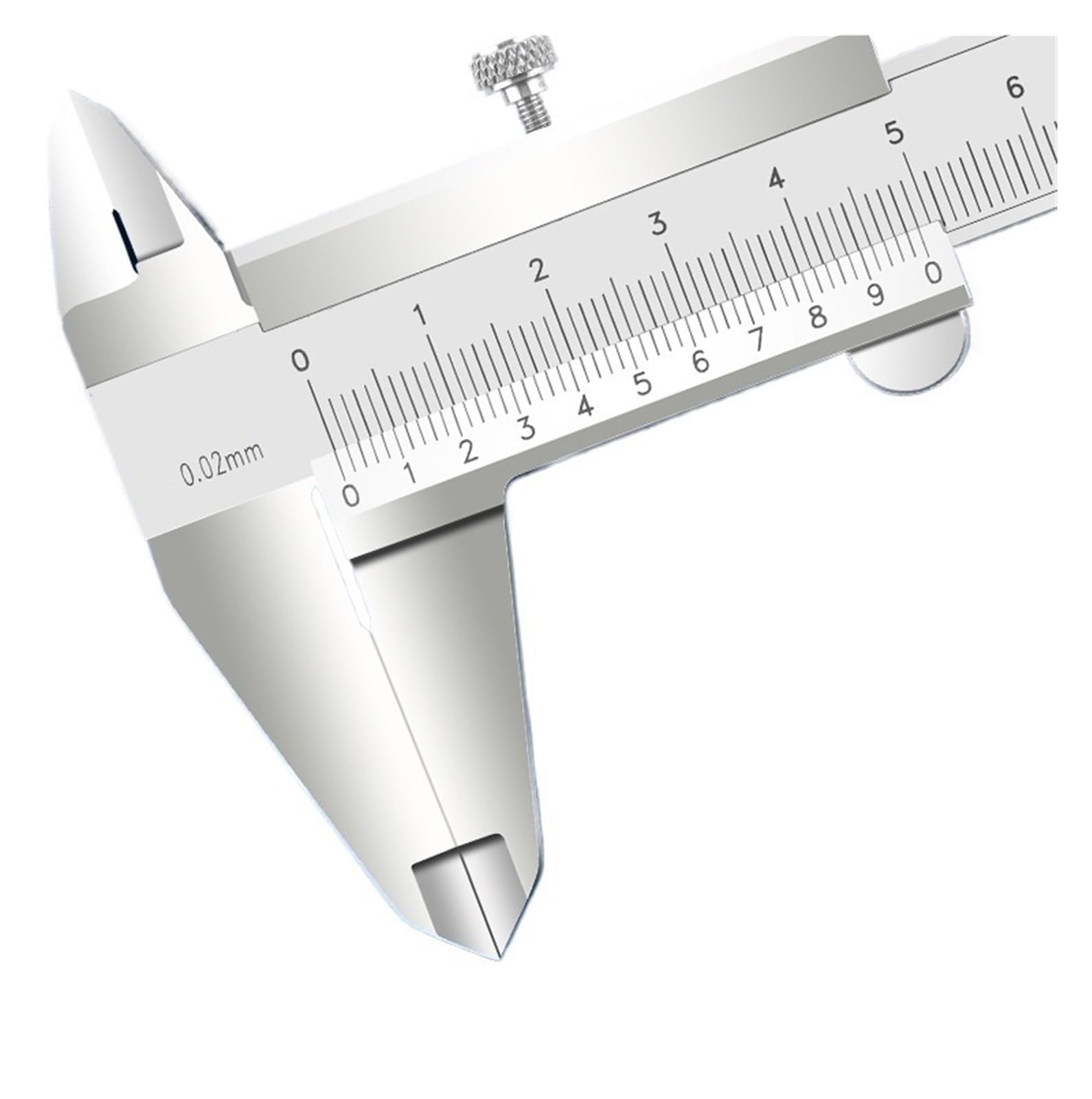 VQRINWIEL Vernier Caliper Stainless Steel Caliper 0-150mm 0-200mm 0-300mm 0.02(0-200mm)