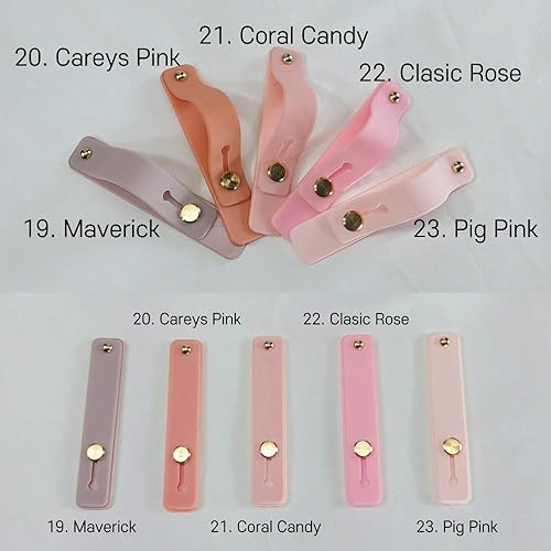 Miniatura 7 de Correa de dedo universal para todos los teléfonos móviles  PU, TPU agarre elástico soporte de dedo con soporte compatible con autoadhesivo con todos