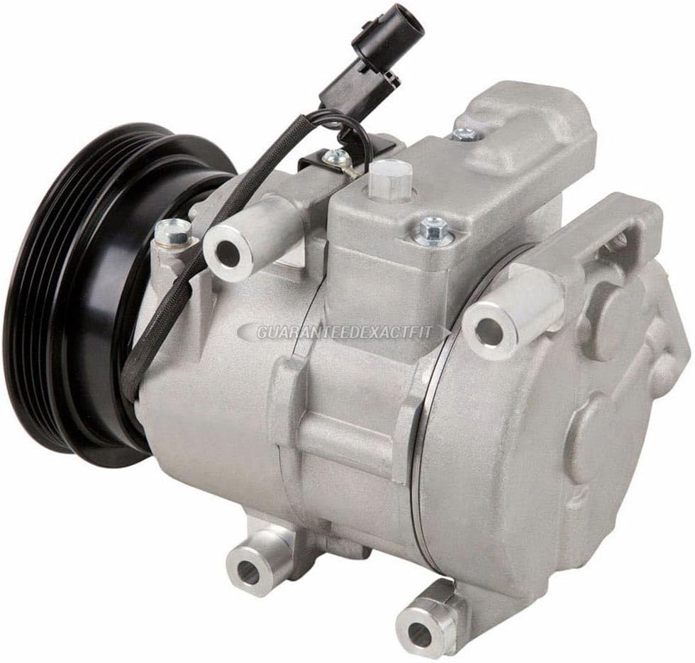 AC Compressor & A/C Clutch For Kia Spectra Spectra5 2.0L 2007 2008 2009 - BuyAutoParts 60-02416NA NEW