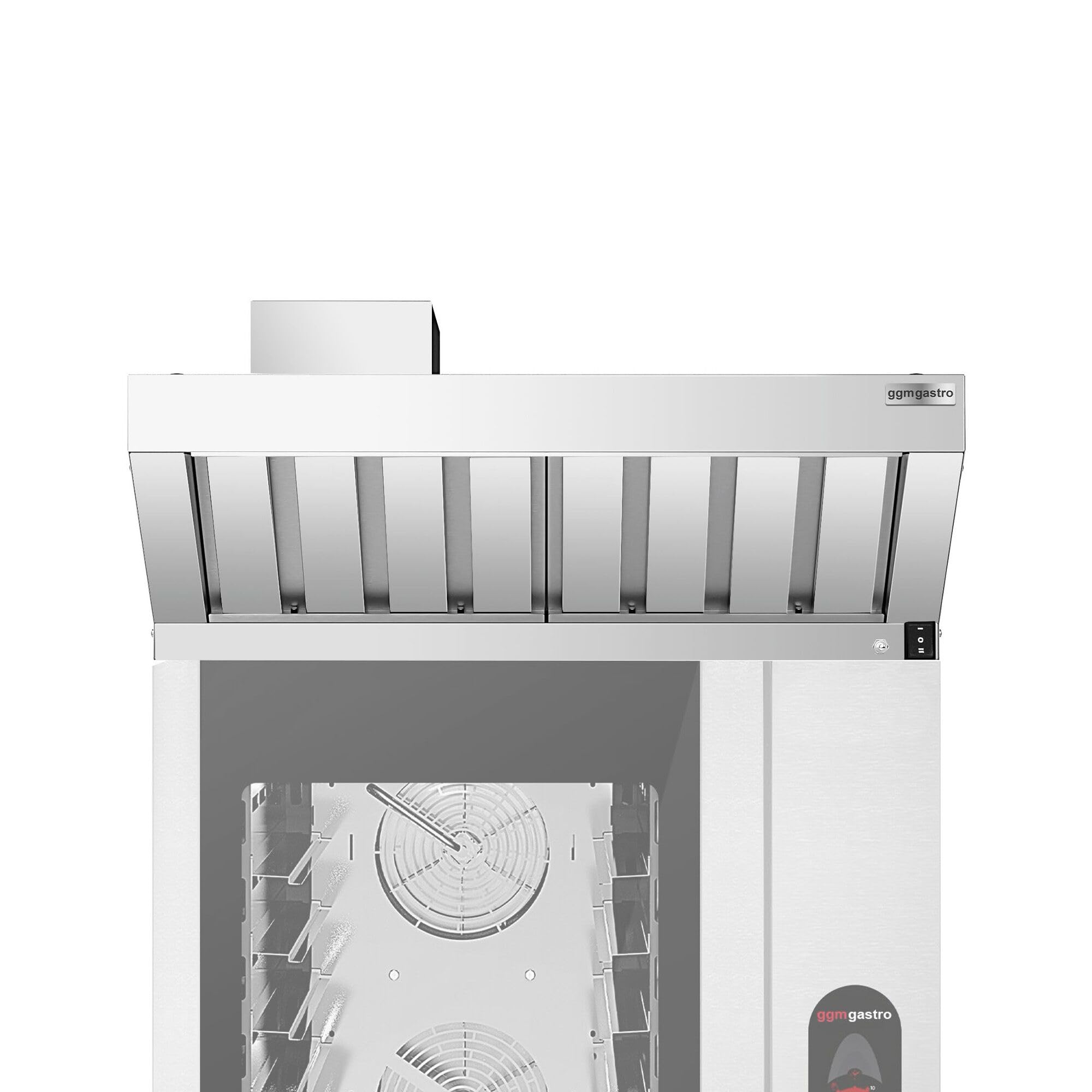 GGM Gastro | HKDV1255 | Luftkondensationshaube ohne Kohlefilter - passend für Kombidämpfer KDV760, KDV1255, KDV920, BOMV10, BHV920OH, BHV1255OH & BOMV6