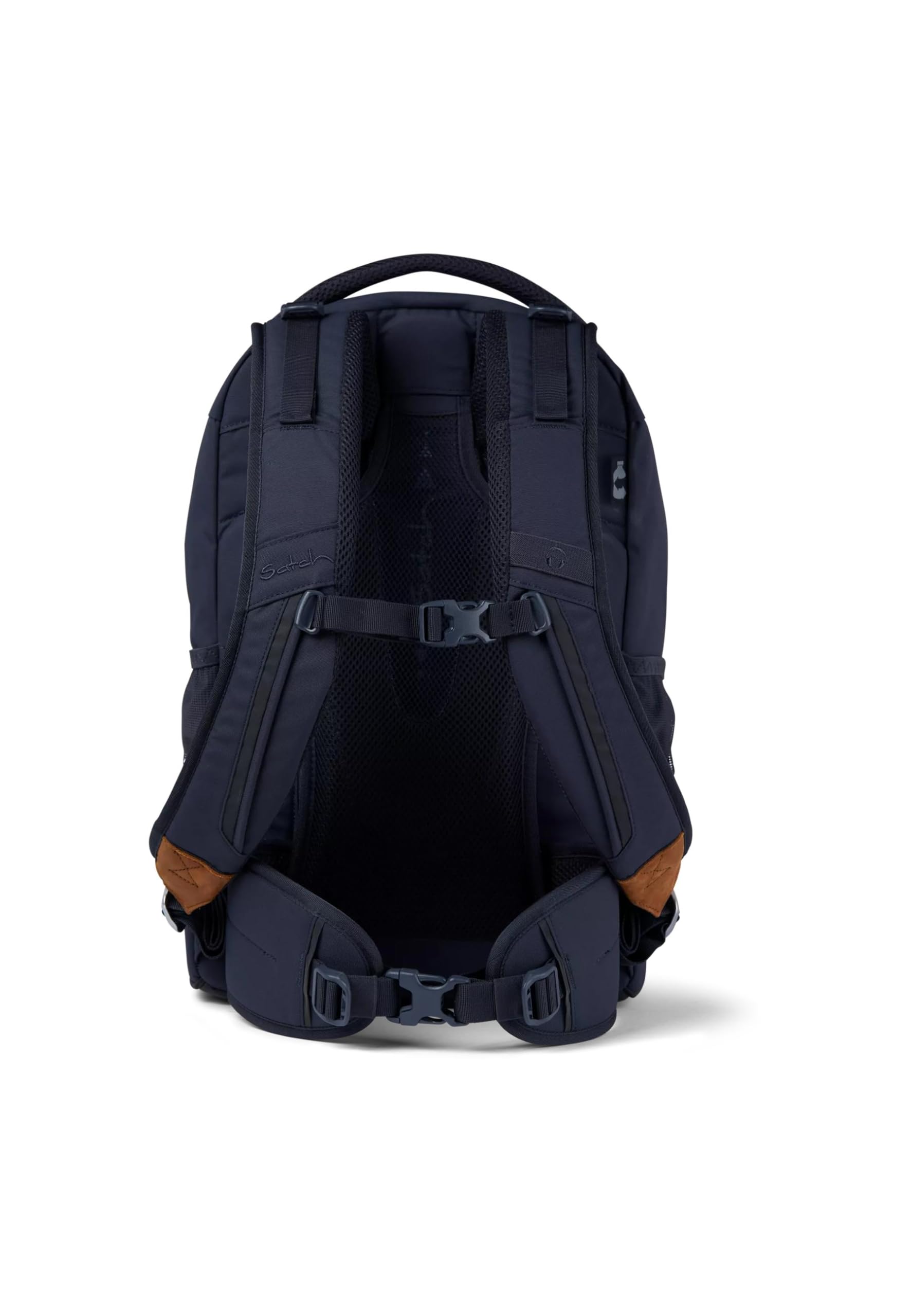 satch pack Schulrucksack Schulrucksack ab 5. Klasse ergonomisch 30L Stauraum standfest Organisationstalent Nordic Blue - Blau