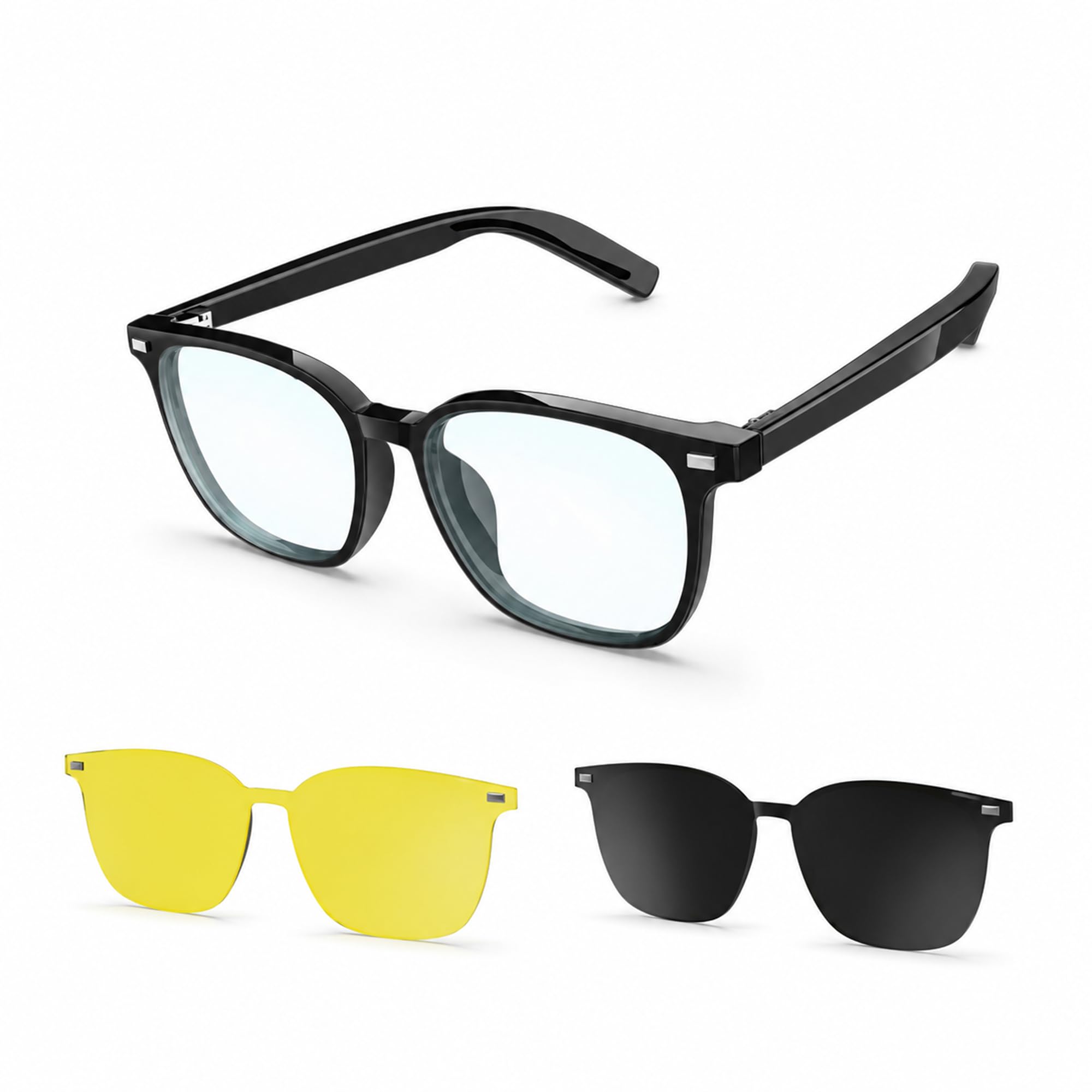 Gafas inteligentes con audio Bluetooth, lentes fotocromáticas y antiluz azul, gafas de sol UV400, control táctil, marco TR90 impermeable